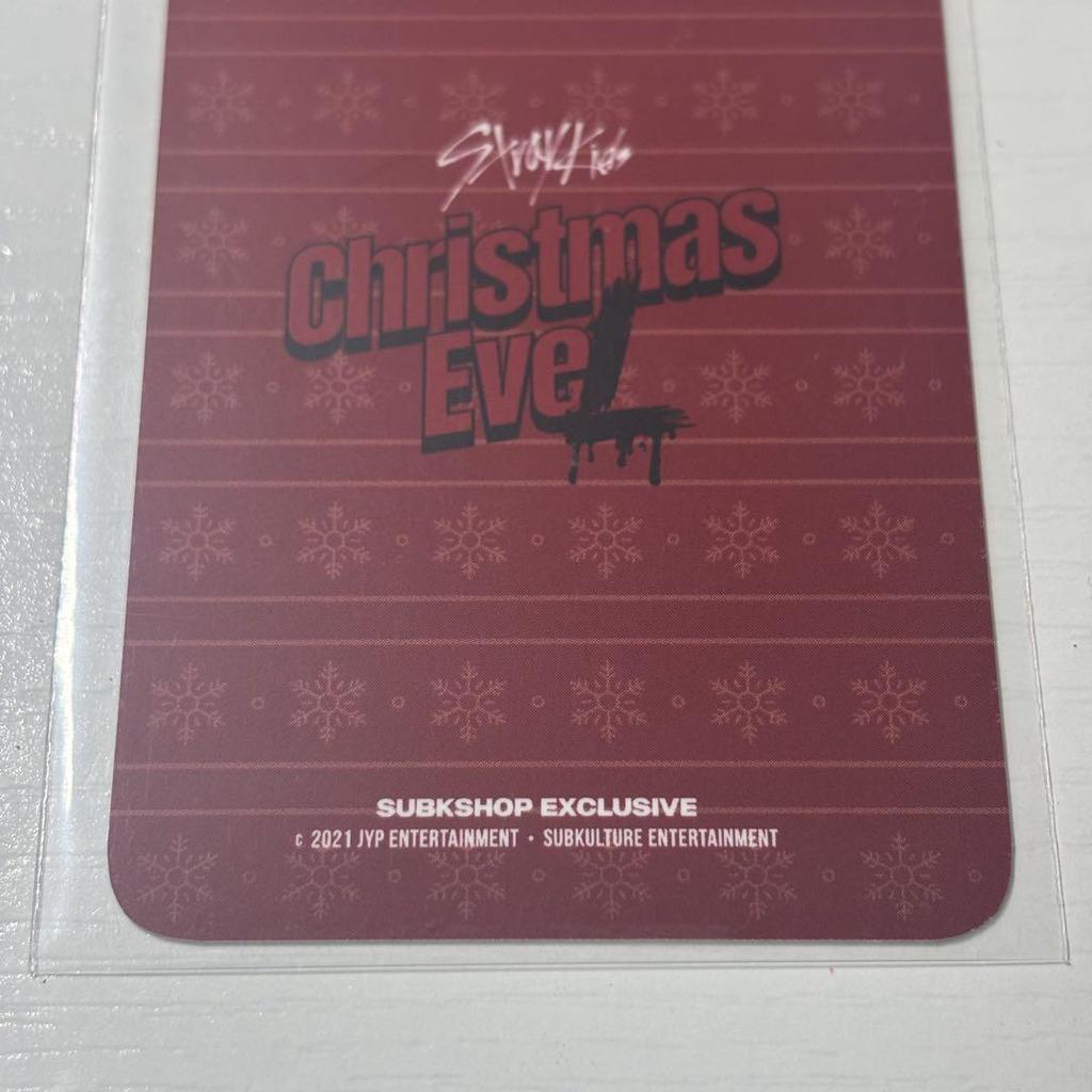 [USED] Straykids Christmas EveL Seungmin SUBK Trading Card