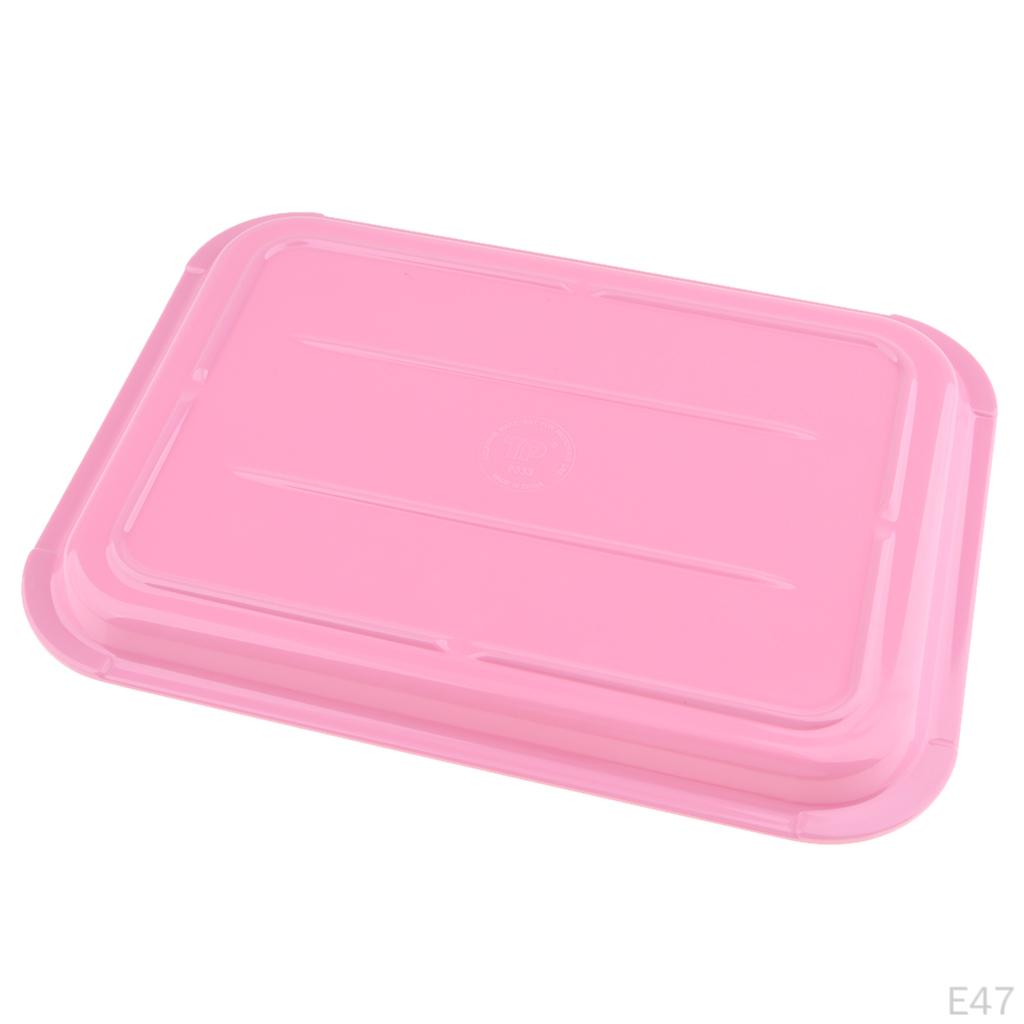 Serving Tray Melamine Plastics Dish Plate Hotel Restaurant Rectangular Platter