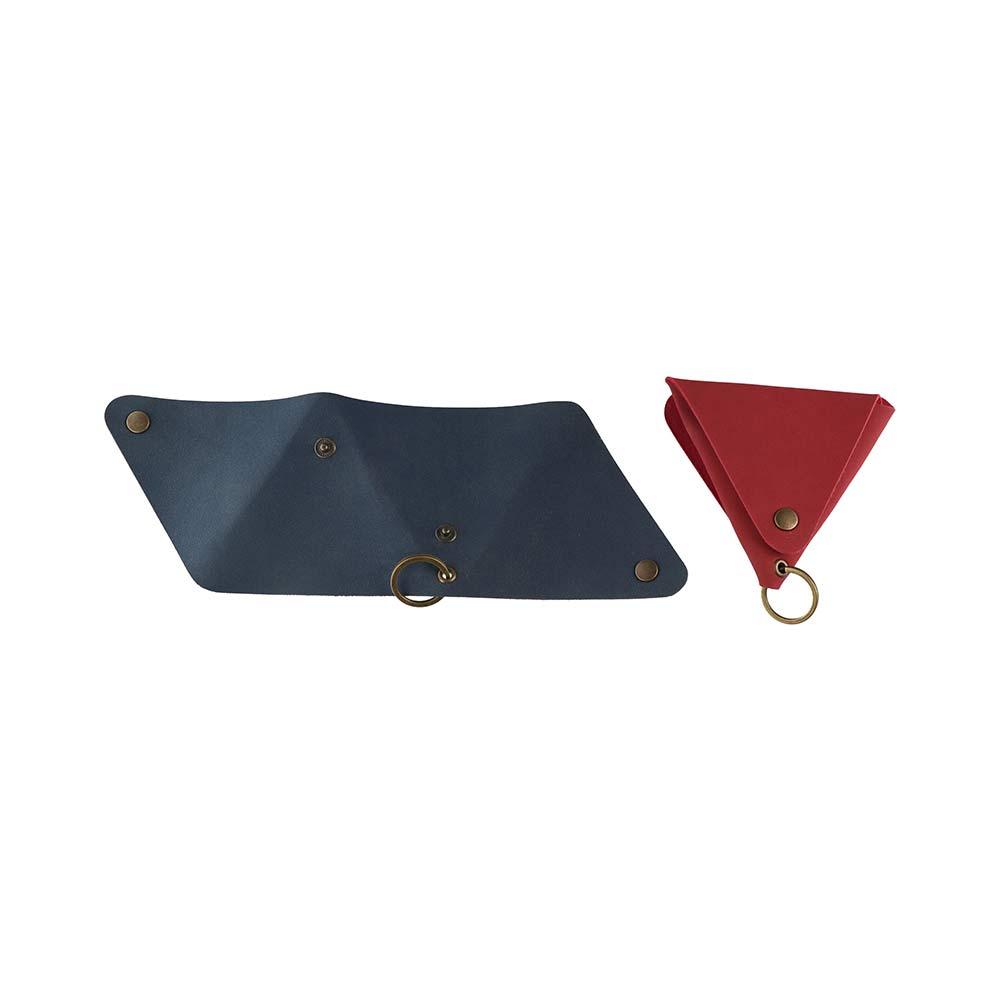 Solid Color Triangle Coin Purse Korean Style Card Storage Bag Simple Small Item Bag Women
