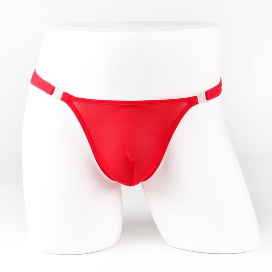 Men Underwear Sweat-absorbent Comfortable Non-Fading Summer Men G-strings Underpants for Male