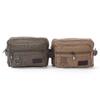 Large Capacity Multilayer Waist Packs 4-layers Fanny Pack Simple Canvas Chest Bag  Cashier