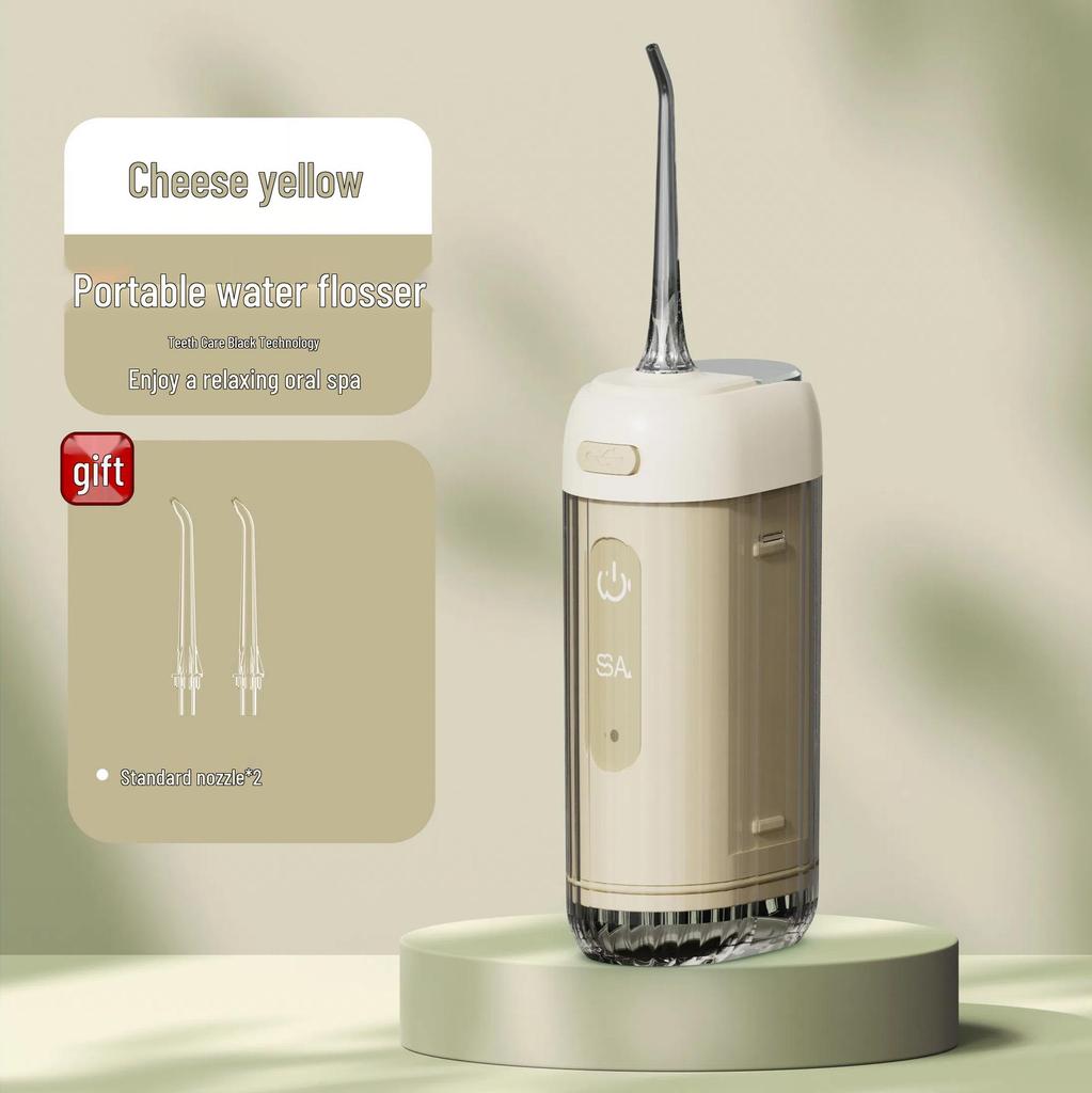 Cross-Border Portable Electric Water Flosser & Tongue Cleaner for Orthodontics
