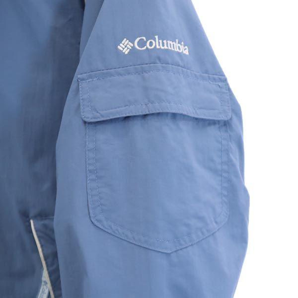 Columbia Nylonová bunda M svetlomodrá Outdoor Dámska Použitá