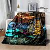 Game World of Warcraft Printed Blanket Kids Warm Flannel Soft and Comfortable Blankets Home travel blanket birthday gift