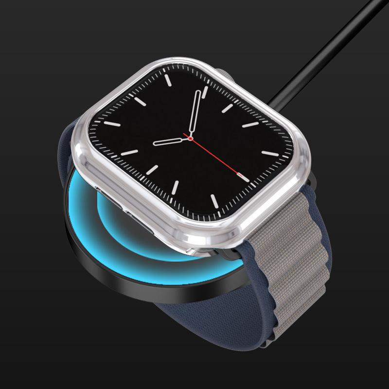 Suitable for apple watchs10 watch soft case iwatch9876 generation SE electroplating hollow protective case