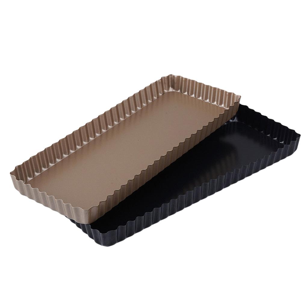 Toast Pan Rectangular Non-stick Baking Tray Baking Tray Kitchen Kitchen Cooking Cake Mold with Removable Bottom