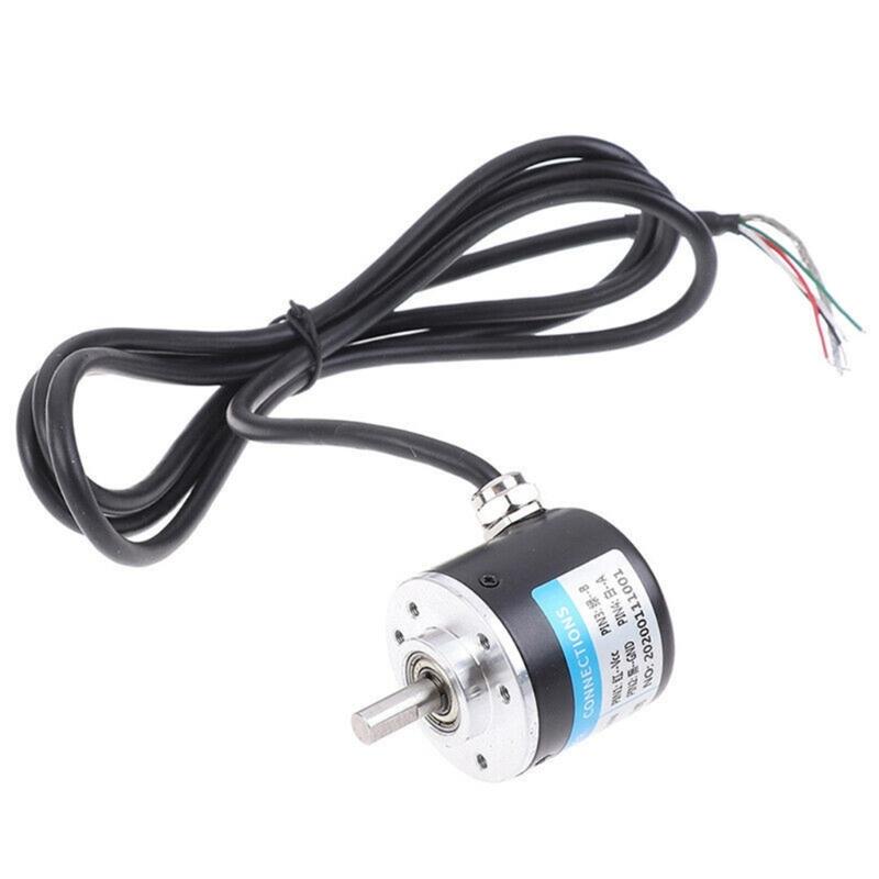 Durability Metal Plastic Photoelectric Rotary Encoders With 5-24V Compatibility For Harsh Environment Equipment Maintenance