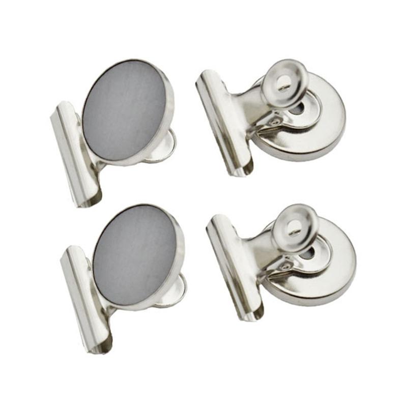 Pinces à papier magnétiques Magnets de réfrigérateur robustes avec pinces pour la salle de classe