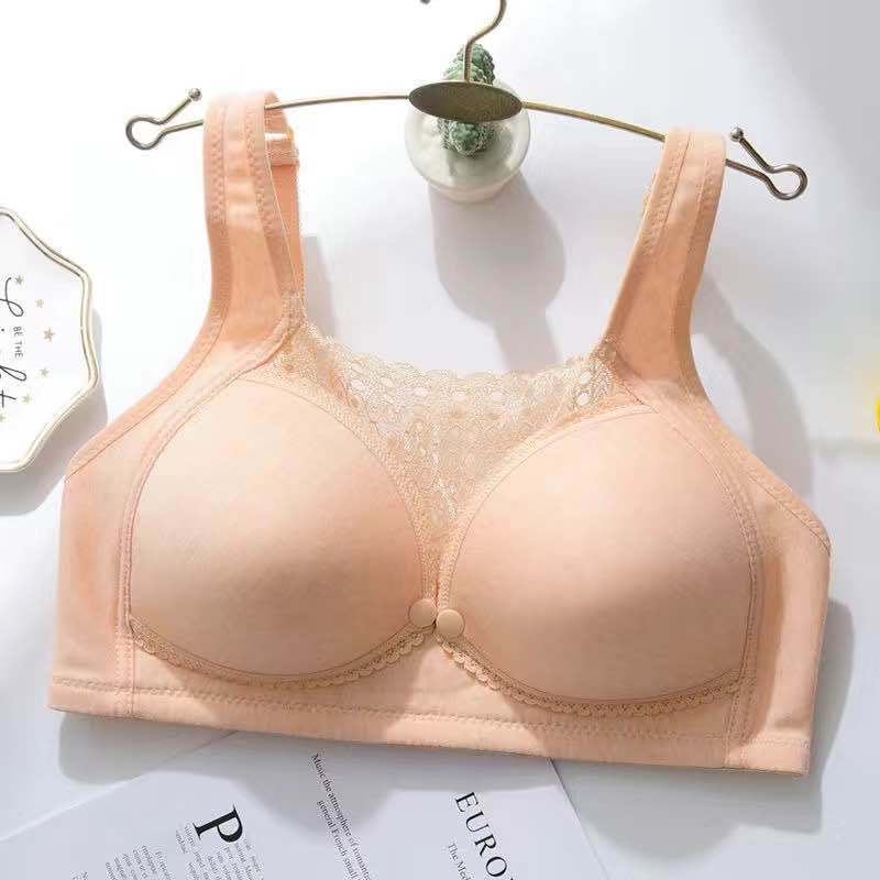 Allattamento al seno Donne incinte Biancheria intima femminile Reggiseno gravidanza senza anello in acciaio Reggiseno anti-rilassamento dopo il parto