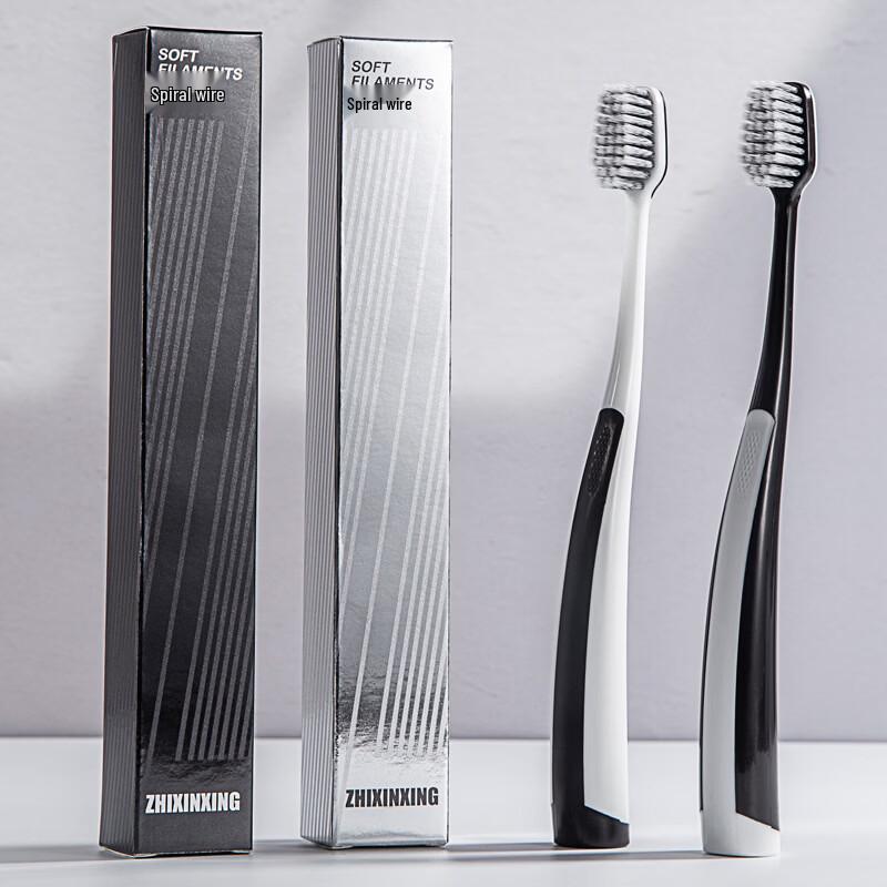 

HAONIU Adult Soft Bristle Toothbrushes 10-Pack