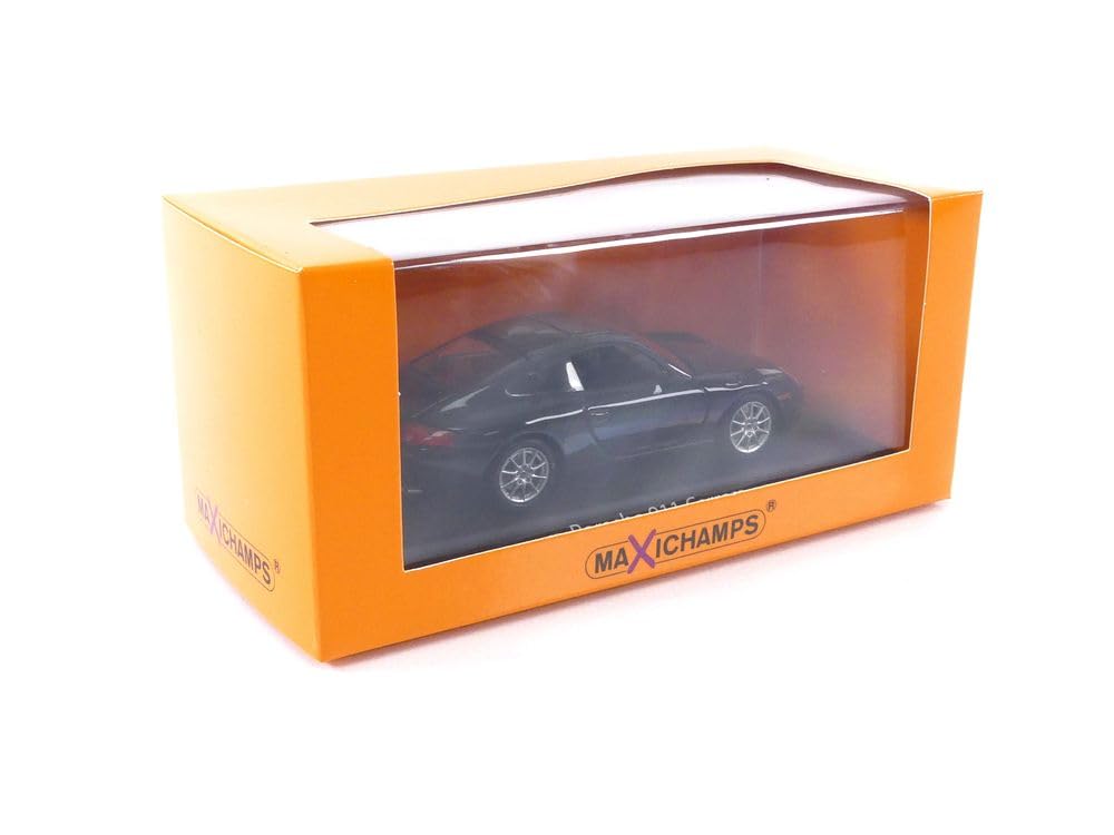 MaxiChamps Porsche Diecast Car 911 1998 1/43 (996) (Black)