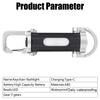 Rechargeable Keychain Flashlight,COB LED,Multi Light Modes,Type-C,Portable,Emergency, Camping,Side Light,High Brightness,Hook