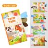 3D Animal Tail Cloth Book Washable Cloth Book Toys Creative Crispy Cloth Book  0-36 Months