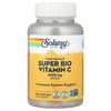 Solaray Buffered Super Bio Vitamin C 1000mg (500mg Per Capsule) Vegetarian Capsules, 100 Count