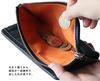 CCOMPANY LIMITED Men's Maurice Long Wallet with Coin Purse and Card Case, Cowhide Leather with Zipper closure (Dark Brown)