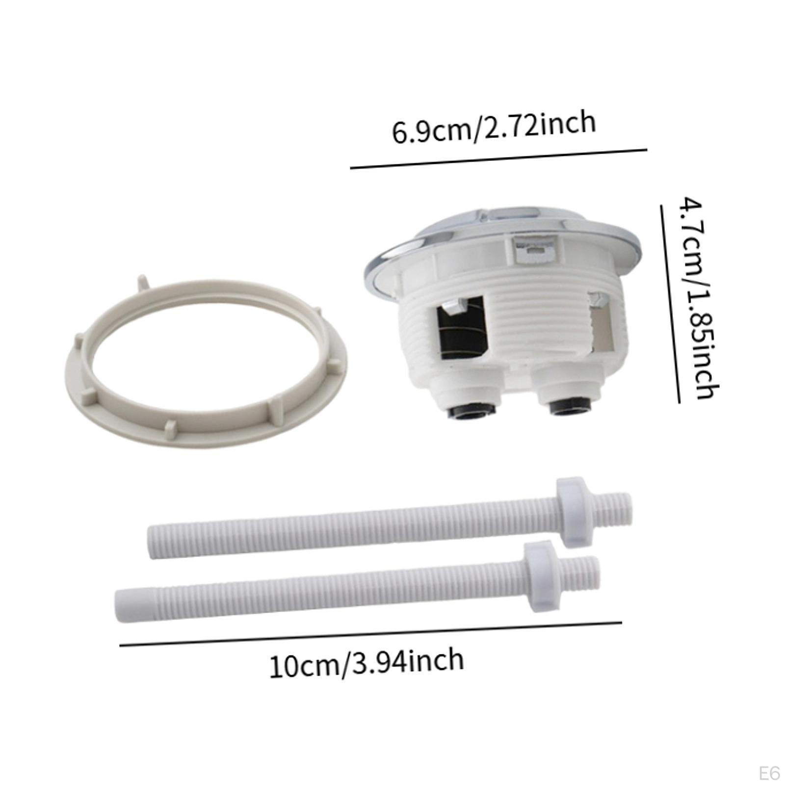 Кнопка унитаза с двойным нажатием и регулируемым набором запасных частей для бачка S — фото 7