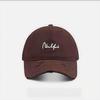 Distressed Perforated Duckbill Cap Cotton Baseball Cap Embroidery Adjustable Deep Fit Baseball Cap For Big Head Daily Hiking