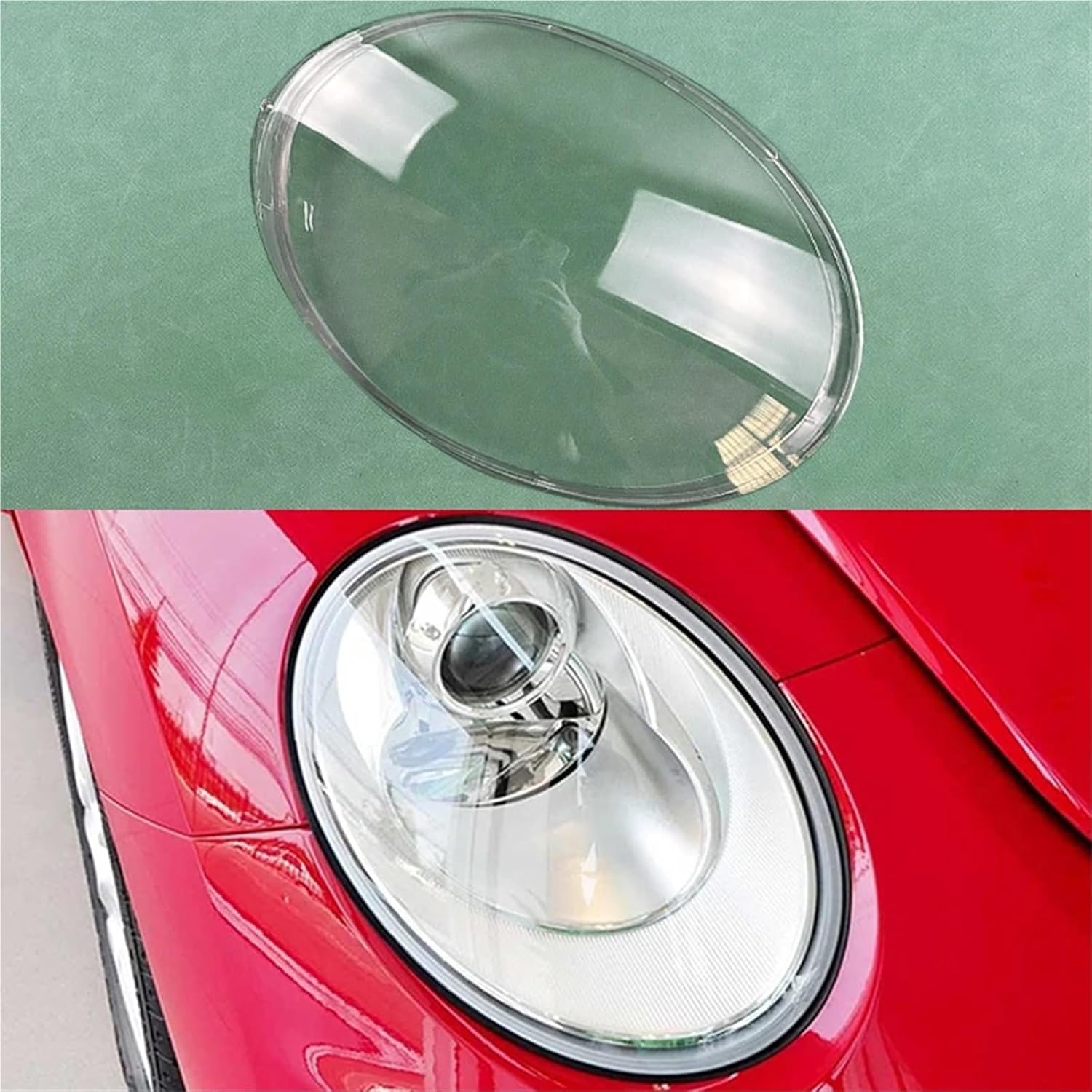 

Крышка передней фары Совместима для VW Beetle 2003-2012 Прозрачная маска Фара Лампа Корпус Заменить Оригинальный плафон Плексиглас(Пиар) Right