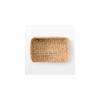 MUJI Rectangular Basket, Medium, 34cm (W) X 23cm (D) X 16cm (H), Water Hyacinth, Item No. 12361091