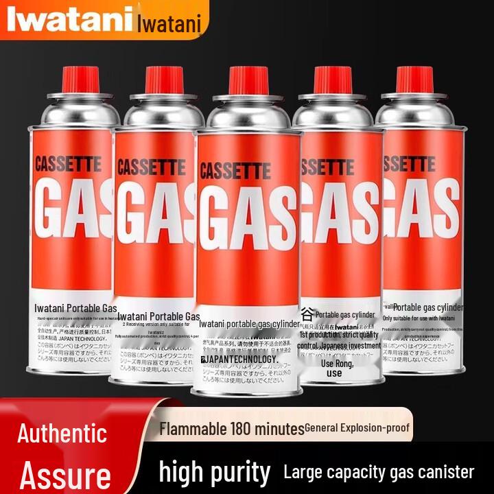 Iwatani Portable Outdoor Camping Gas Stove with Butane Cylinder