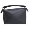 LOEWE Classic Calfskin Puzzle Edge Mini 2-Way Handbag Shoulder bag blackUsed
