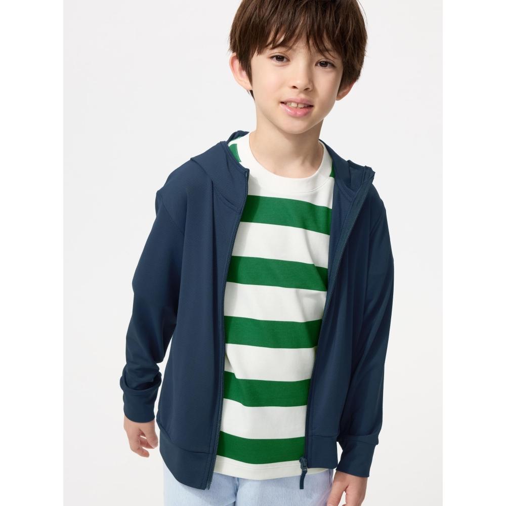 Uniqlo Japan Air Rhythm Uv Cut Full Zip Hoodie