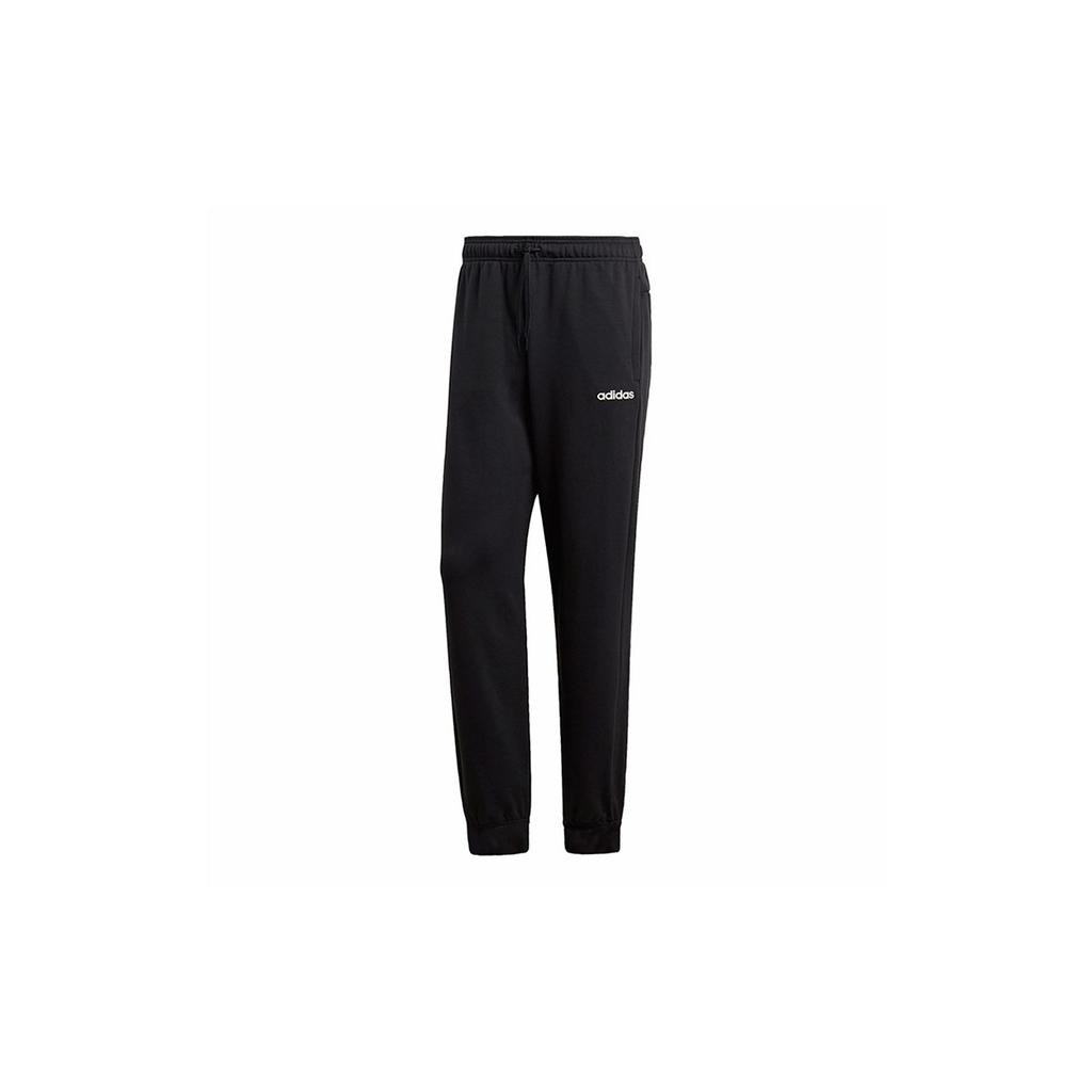 adidas Knitted Sweatpants Men's Black Moderate Cuffed Pants DU0371