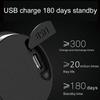 Mountain Road Fahrradklingel Elektronische Hupe USB wiederaufladbar Radfahren Lenker Alarm Ring Fahrradklingel Fahrrad