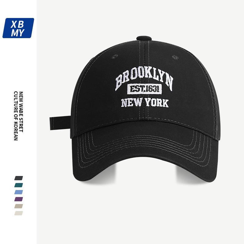 

Deep top cap Children s four-season widened large brim Baseball hat Men s big head circumference Small sunscreen sports hat Adjustable