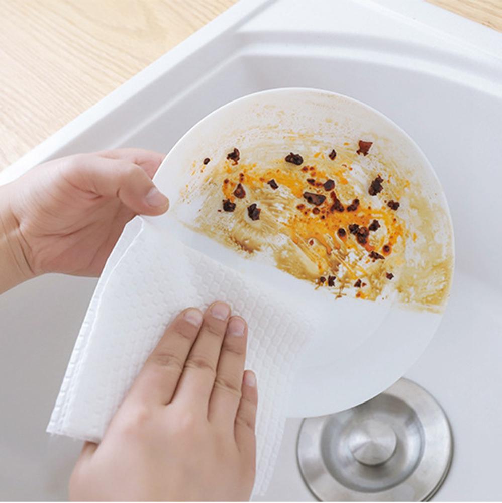 Disposable Dish Cloth Cleaning Cloth Wiping Rag Strong Absorbent