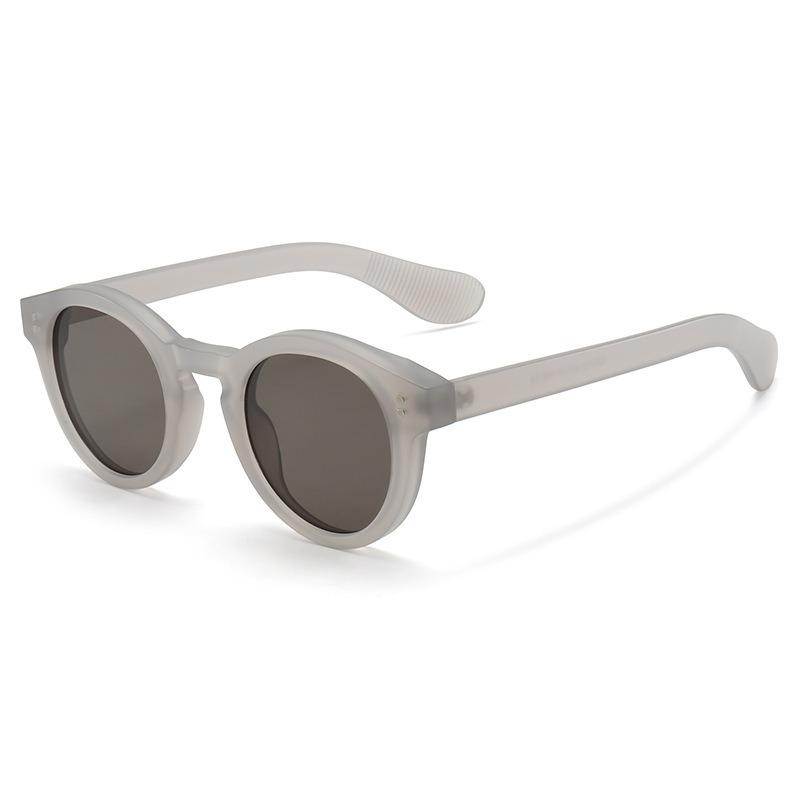 

Vintage Irregular Round Sunglasses Women For Men Luxury Brand Designer Sun Glasses Punk Popular Classic Rivet Outdoor Shades