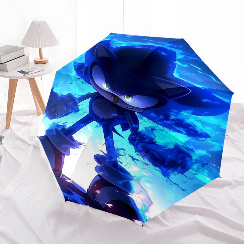 

1pc Haikyuu!! Volleyball Umbrella, Automatic Opening Closing, Portable 3-Fold Design, 8-Bone Iron Frame, Outdoor, Perfect Gift for Fans, Travelers, Da