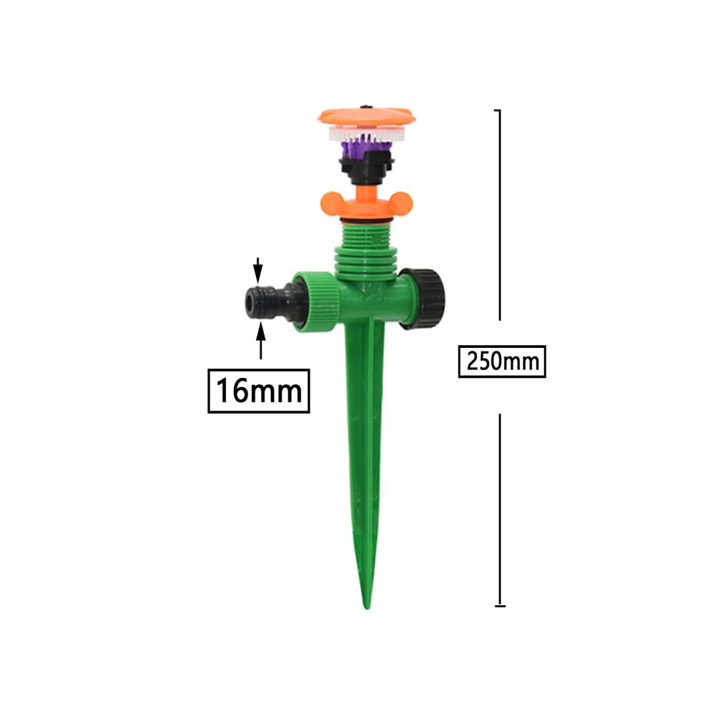 Automatic Rotating Jet Sprinklers Micro Nozzle holder Spikes Nozzles For Garden Lawn Farm Agriculture Irrigation