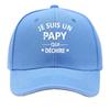 PAPY Vintage for Unisex  Women  Adjustable Snapback Look Je Suis Un Pappy Print Outdoor Fishing  Sandwich Baseball Cap