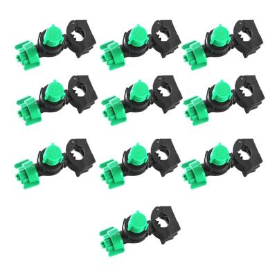 10PCS Plastic Sprayed Nozzles Tractor Replacement Parts Durability Corrosion Resistant Agricultural Sprayer Accessories