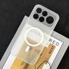 Mattierte Hautgefühl Transparente Magnetische Handyhülle für Xiaomi Poco F9 Ultra F8 Pro K100 Pro MAX Weiche Kratzfeste Stoßfeste Schutzhülle