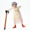 Costumi per bambini di Halloween scuola 100 giorni vestito da nonna divertente costume da vecchia signora vestito floreale