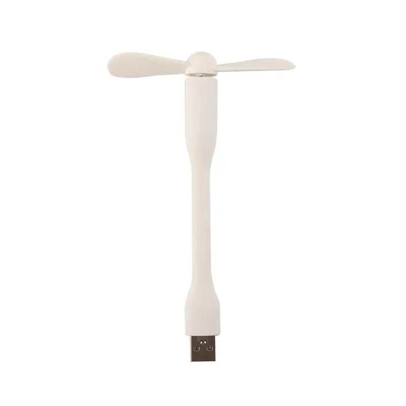 Creative USB Fan Flexible Portable Mini Fan and USB LED Light Lamp For Power Bank & Notebook & Computer Summer Gadget New
