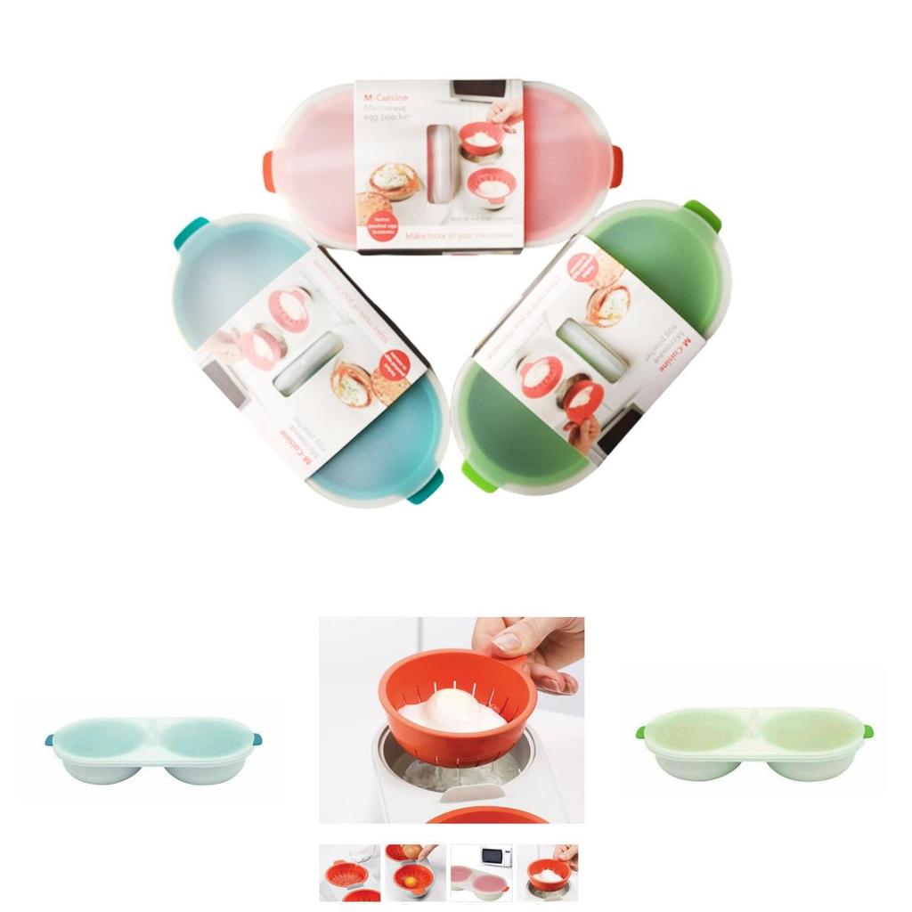 Cuiseur d'œufs à la vapeur en PP de qualité alimentaire, pour faire de délicieux œufs pochés en quelques minutes