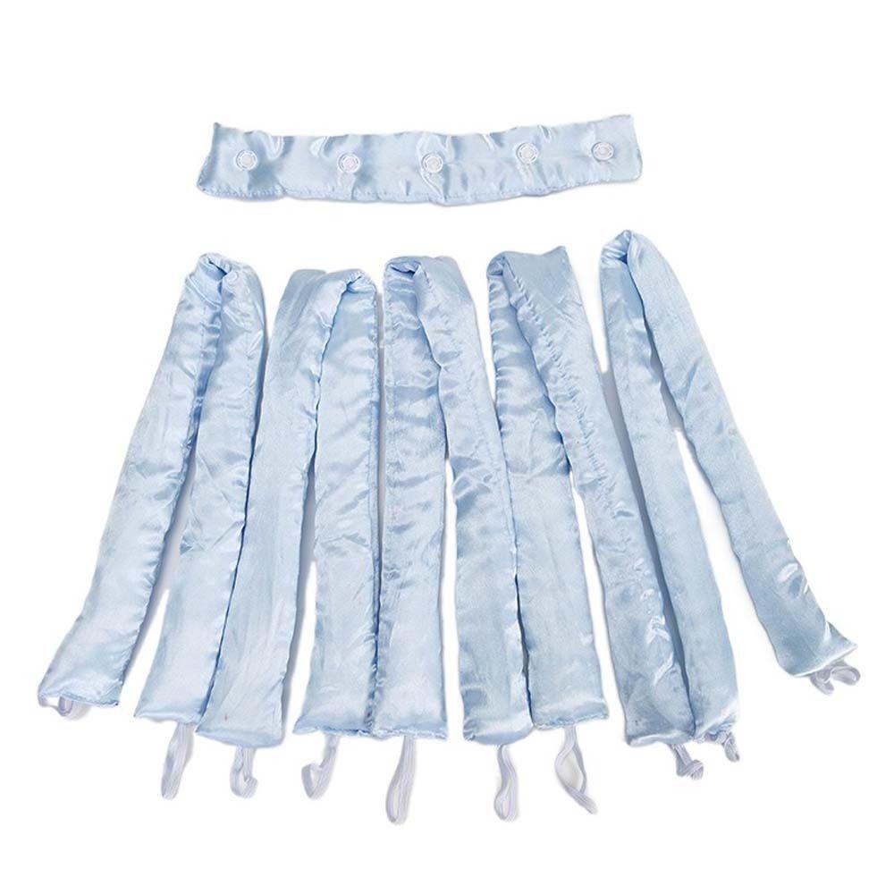 

Осьминог Головная повязка Плойка без нагрева Плойка для ленивых волос Спящие волнообразные Формирователи Бигуди Аксессуары для волос Локоны без нагрева синий