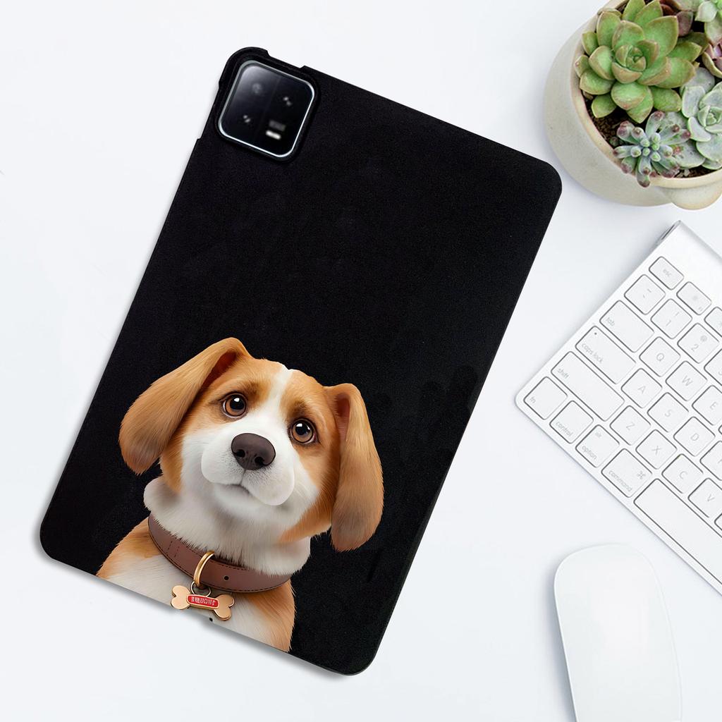 For Xiaomi Pad 6 Pro/Pad 6 Case Pattern Printing Slim TPU Tablet Protective Cover
