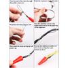 Black+Orange Fiberglass Fish Tape Electric Wire Puller Reel Conduit Ducting Rodder Fish Wire Cable Pulling Tool