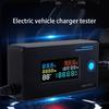 Digital Display Multifunctional Meter for Electric Bike Charging Adapter Battery Voltages Current Power Temperature Analysis Tool