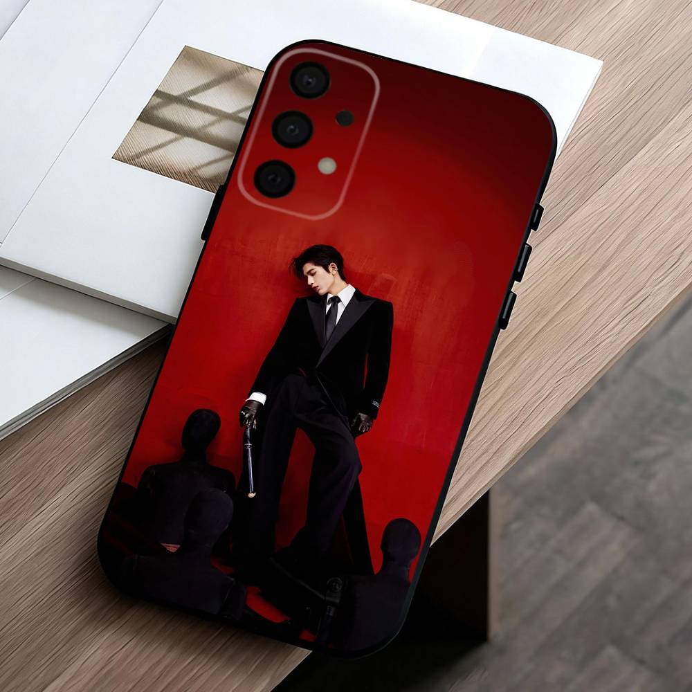 H-Handsome Krien Zhang L-Linghe   Phone Case For Samsung Galaxy A73,A72,A71,A70,A53,A52,A51,Others Soft Black Shell