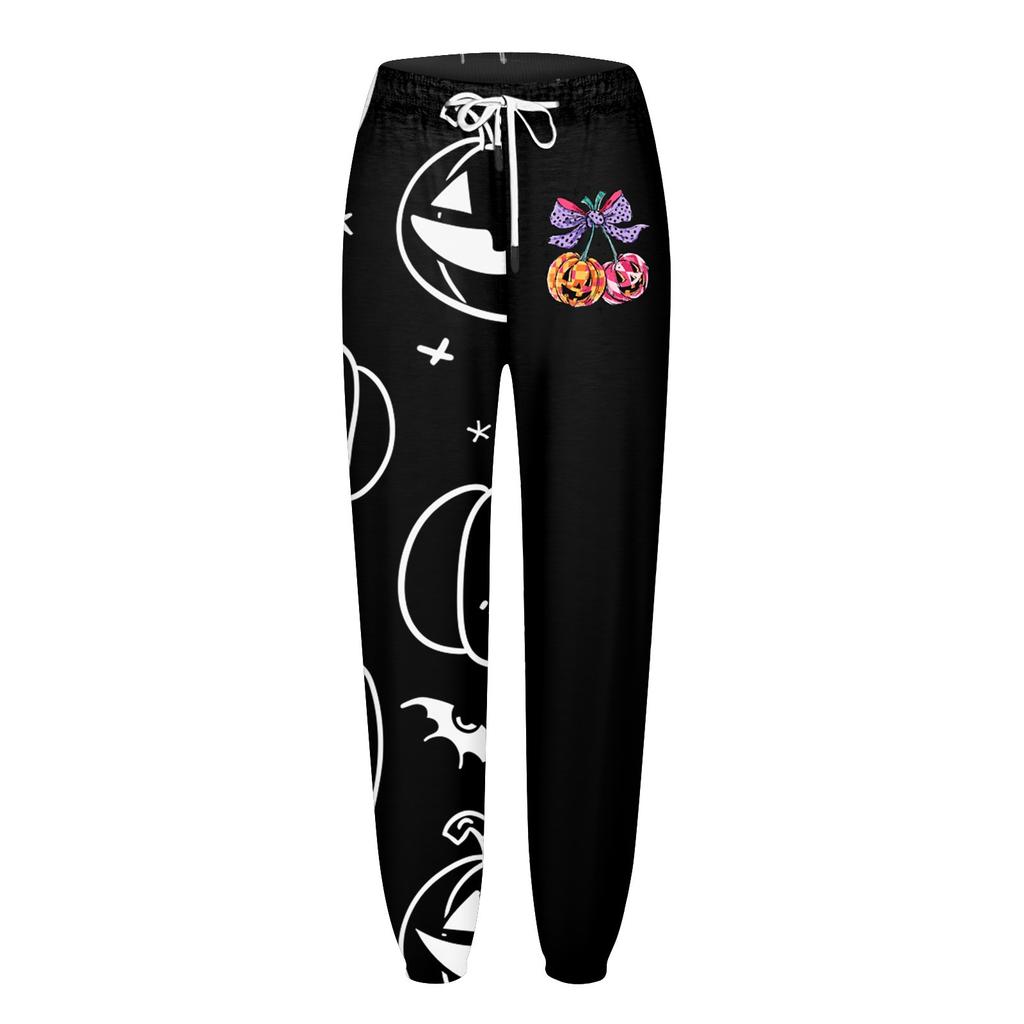 Women's Casual Fashion Sweatpants Halloween Printed Casual Pants