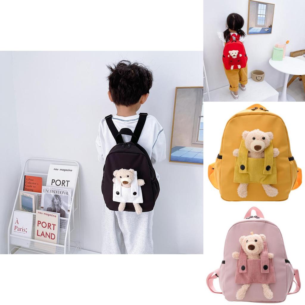 Cute Animal Childrens Backpack With Multiple Designs And Nylon Lining For Preschool Use