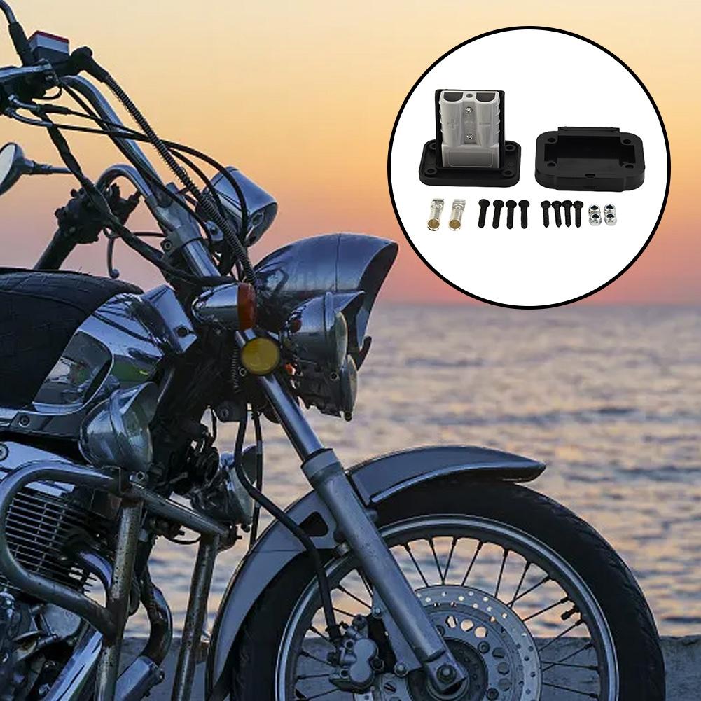 Pentru 50A pentru conector Anderson, suport de montare încastrată, capac panou pentru rulotă