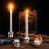 With Built-in Metal Tray Skeleton Palm Candlestick Candle Holder  Escape Room
