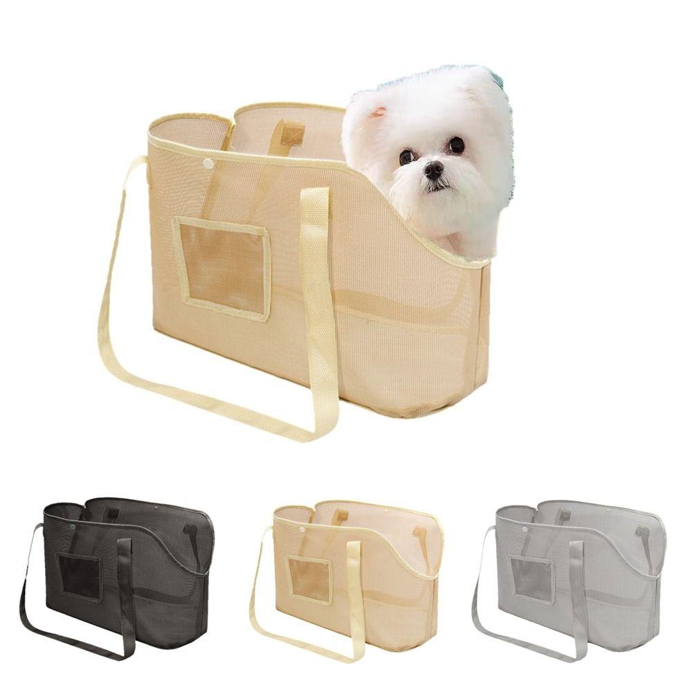 Large Capacity Dog Carrier Bag Breathable Pet Carrier Purse Multifunctional Cats Handbag  Walking