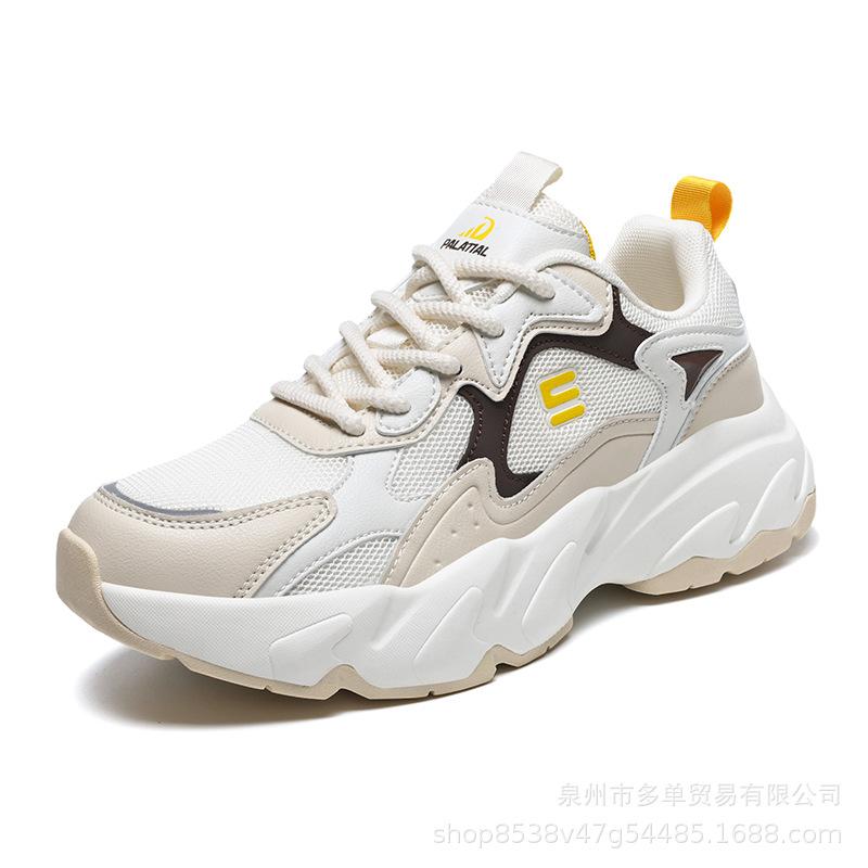 High-quality Thick-soled Comfortable Cushioning Sneakers, New Outdoor Street Shooting Casual Shoes, Dad Shoes